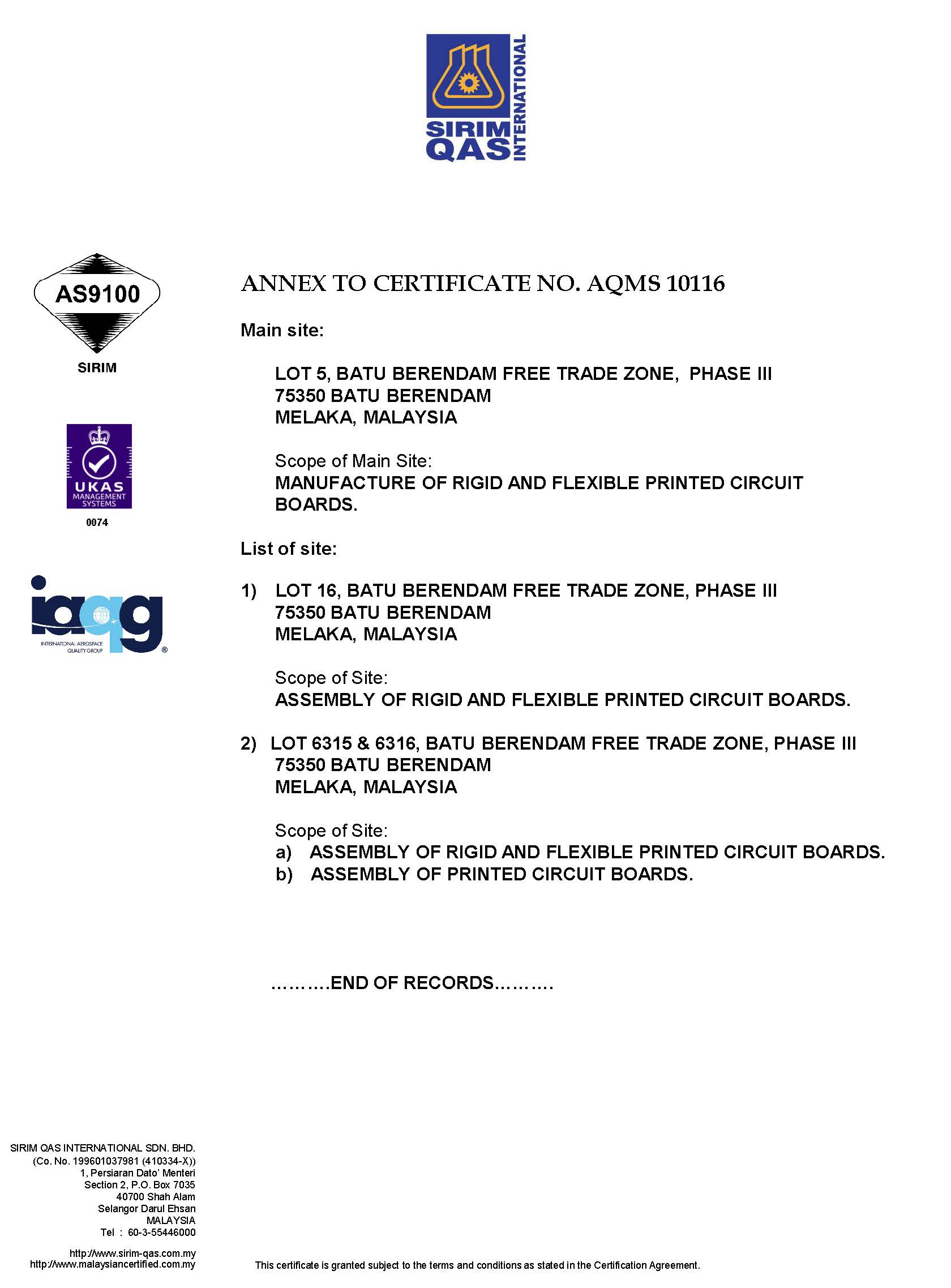 MFSM AS 9100 Page 2